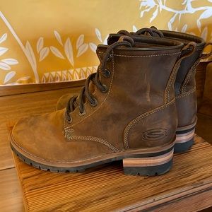 Women’s Skechers lace up boots